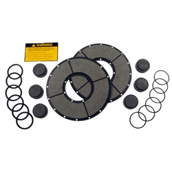 CLARK FORKLIFT BRAKE PUCK KIT NON ASBESTOS DISC MODEL C500 60, 70, 80, 100 LOT #2152 AND UP