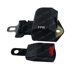 NEW CLARK FORKLIFT SEAT BELT RETRACTABLE BLACK 923918