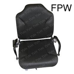 NEW CATERPILLAR FORKLIFT VINYL SEAT W/HIP RESTRAINTS 9301400020