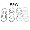 NEW DAEWOO FORKLIFT PISTON RING SET 4 CYL STD A218151