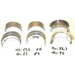 NEW MITSUBISHI FORKLIFT .25MM MAIN BEARING KIT MD040683