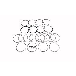 NEW MITSUBISHI FORKLIFT 0.75 PISTON RING SET 4 CYL MD195853