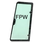 NEW CASE DOOR REAR WINDOW LH GLASS R52881