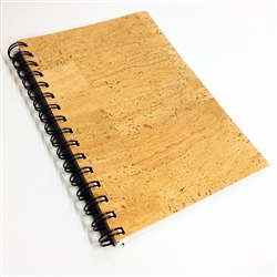 Cork A5 Spiralbound Notebook