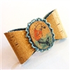 Cork French Hair Clip Sailor Fish