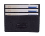 Cork Black Card Holder