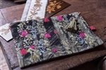 Purse FRESS Embroidered Pink Bee Pouch