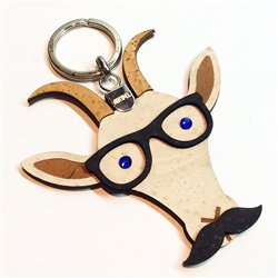 Cork Key Holder Goat