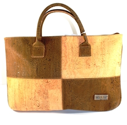 Patchwork Cork Handbag