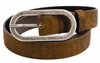 Brown Thin Cork  Belt