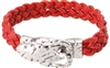 Cork Bracelet with belt buckle Coral