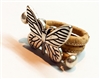 Cork Ring Butterfly C Natural