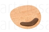 Mouse Pad Round Natural