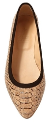 Ballerina flats Piton Pointed toe