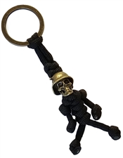 The Military Man Paracord Figurine Keychain