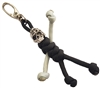 The Skeleton Paracord Man Keychain