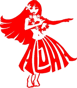 Aloha Hula Girl