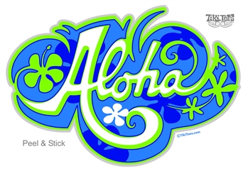 Aloha Oval Blue