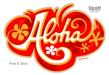 Aloha Oval Red
