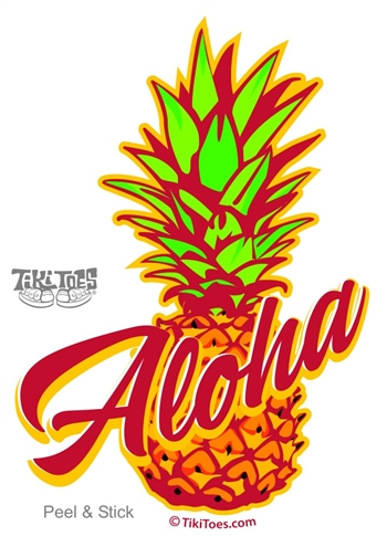 Aloha Pineapple Red