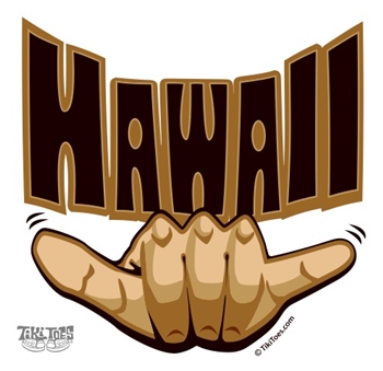 Hawaii Shaka Brown