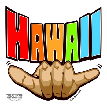 Hawaii Shaka Color