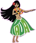 Kauai Hula Girl Printed
