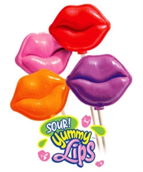 Sour Yummy Lips lollipop fundraiser