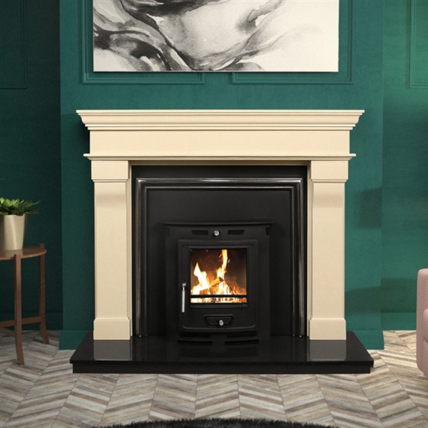 BORDEAUX, FIRE SURROUND, IVORY CREAM
