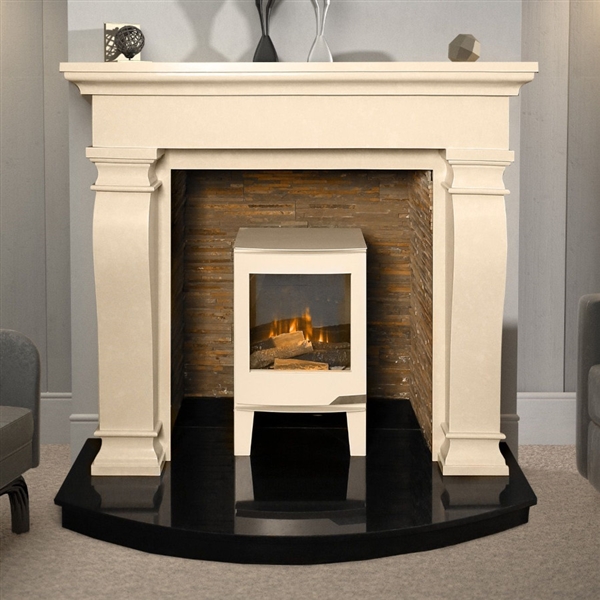 RAVELLE, FIRE SURROUND, IVORY CREAM