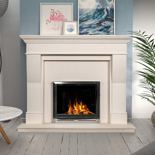 ESTADA, LIMESTONE, FIRE SURROUND