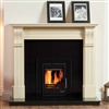 DUBLIN CORBEL, FIRE SURROUND, IVORY PEARL