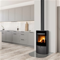 ROMOTOP, OVALIS, WOODBURNING, STOVE, NORTHERN IRELAND, IRELAND