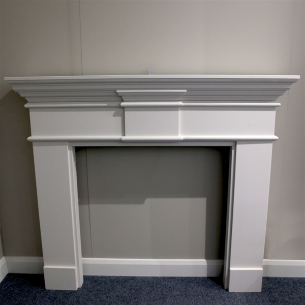 LANCASTER, POLAR WHITE, FIRE SURROUND