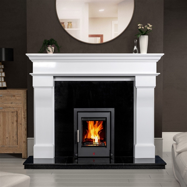 BORDEAUX, POLAR WHITE, FIRE SURROUND