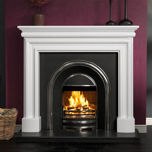 CELESTE, POLAR WHITE, FIRE SURROUND