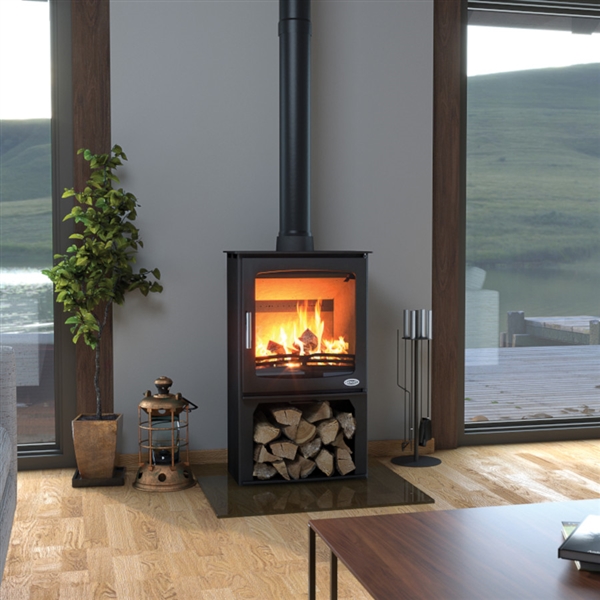 HENLEY, HAZELWOOD, 5KW, LOGSTORE
