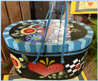 VIDEO April 19 (Class Only) -  "Heart Basket," by Shara Reiner CDA and taught by Linda LaRooco (Class video & Enhanced Chat Notes)