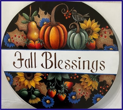 VIDEO from Sept 23 & 30, 2024 -  Fall Blessings by Rosemary West CDA (Class video, epacket & enhanced chat notes)
