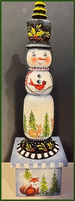 VIDEO from Nov 13 and 20, 2024 - Snowman & his Forest Friends by Rosemary West CDA (Epacket, class video & Enhanced Chat Notes)