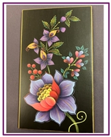 March 22 & 29, 2025 - Tapestry of Flowers original design by Maureen McNaughton and taught  by Sandi Greco