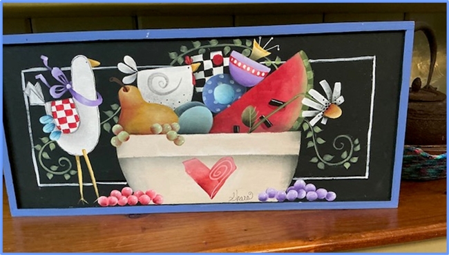 VIDEO from June 5, 2025  - 2024 Fruit-Flowers-and  Fowl, by Shara Reiner CDA (Epacket, class video & Enhanced Chat Notes)