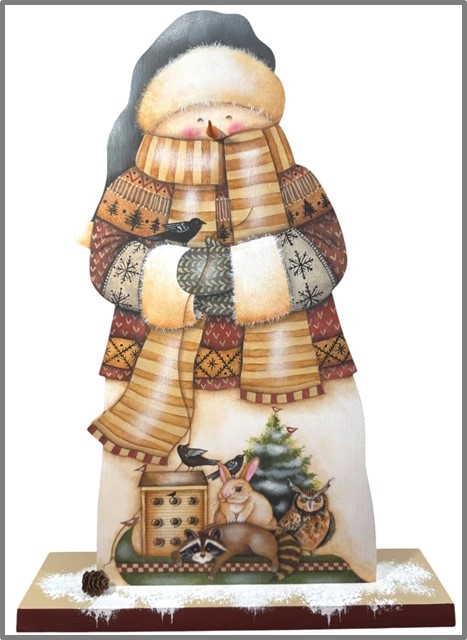 VIDEO from March 21st & 28, 2025 - Winter Wonderman, by Lynne Andrews (Class video & epacket)
