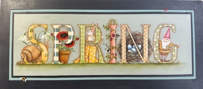 VIDEO from May 2 & 9, 2025 - Spring,  by Lynne Andrews (includes the epacket & class videos)