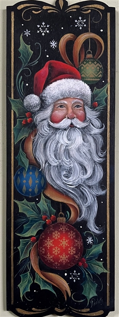 VIDEO from February 20, 2026   - Santa with Holly & Ornaments  by Paulette DiGesare includes the epacket, 2 videos & 21 pages of Enhanced Chat Notes)