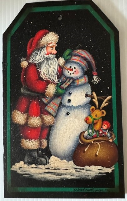 August 8, 2026 - Merry Christmas Frosty by Maxine Thomas