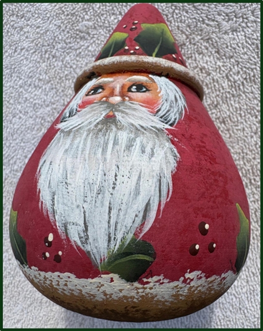 August 27, 2026 - Pudgy Santa by Sandy DeAngelo