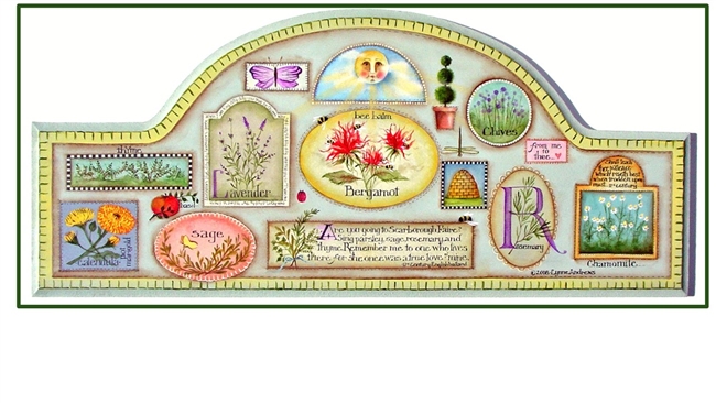 VIDEO from March 13, 27 & April 8, 2024 - Herbal Sampler  by Lynne Andrews (Class video & Enhanced Chat Notes)