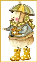 VIDEO from April 25 - Muddy Puddles by Lynne Andrews - (Class video & Enhanced Chat Notes)
