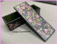 May 17 (Friday 10 AM to 2 PM, ET) - Telemark Rose Rectangular Box by Lise Lorentzen